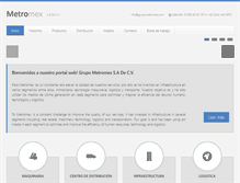 Tablet Screenshot of grupometromex.com